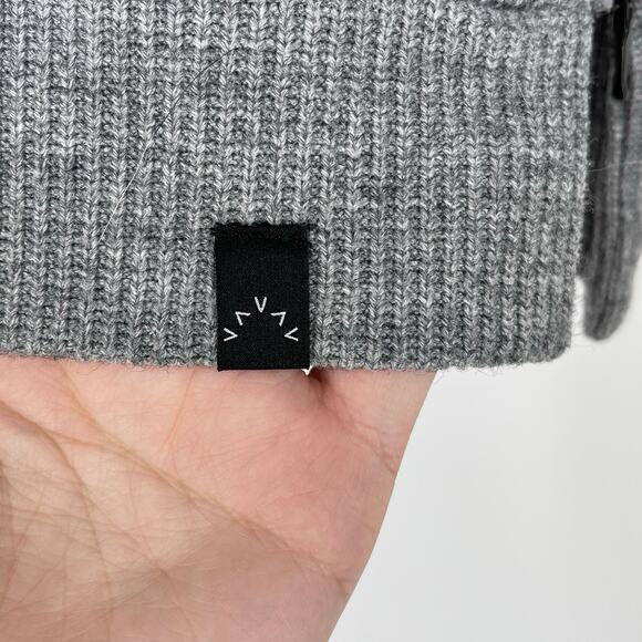 Anthropologie Varley Side Zip Pullover Gray Sweatshirt Size XS Athleisure‎ Yoga - Picture 5 of 7